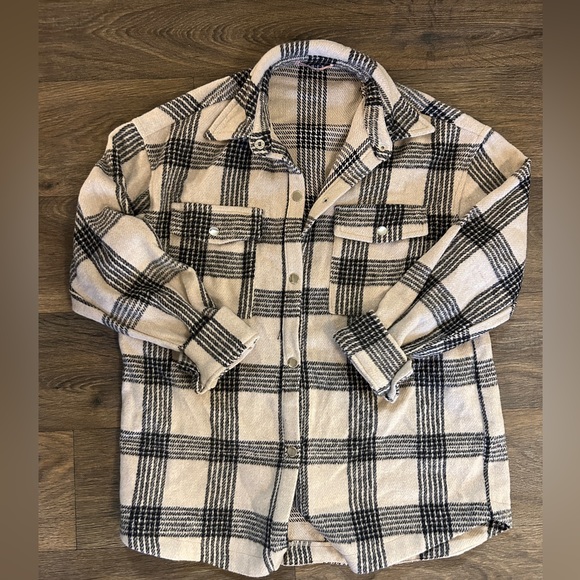 Plaid Shacket - Picture 2 of 5